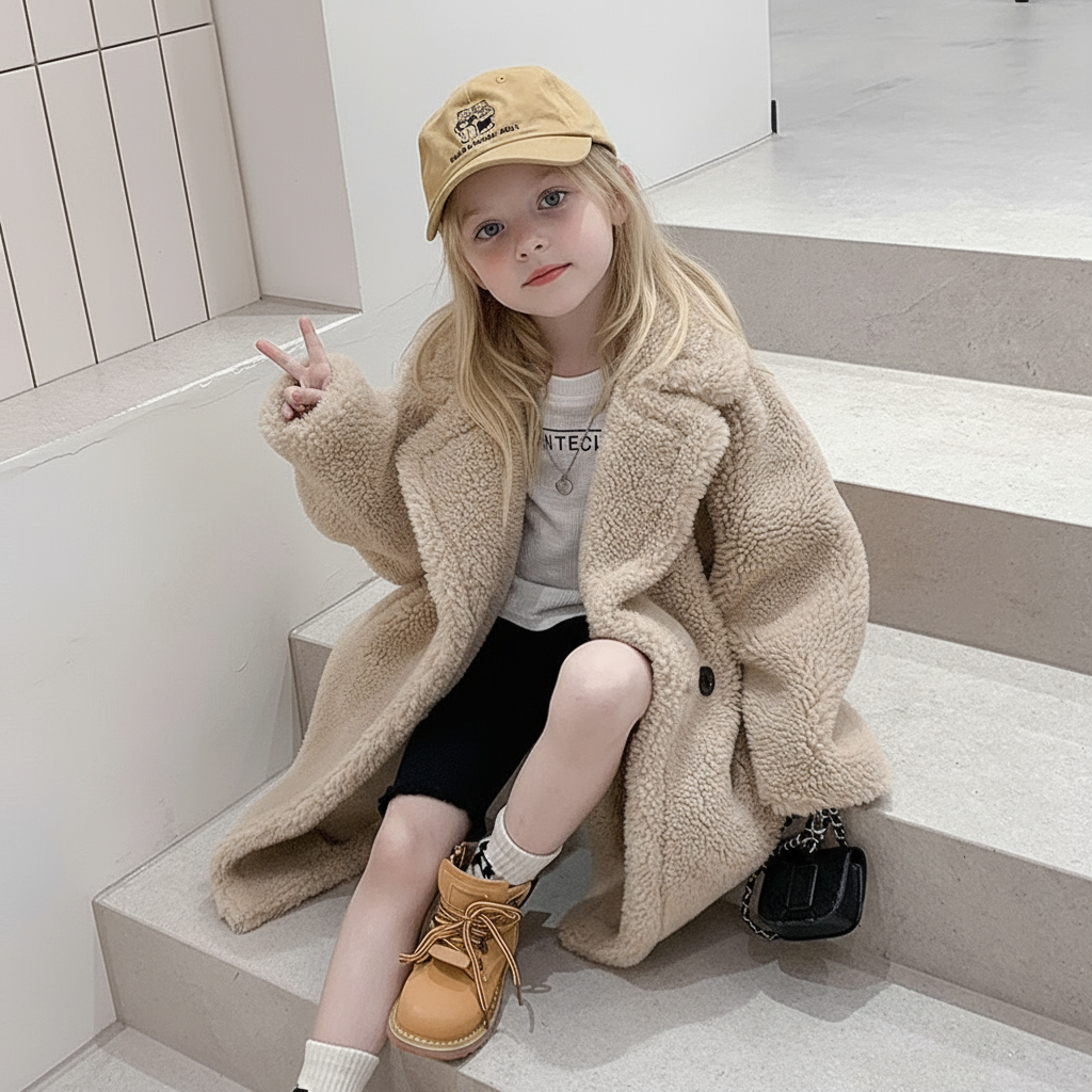 Beige - Lucury Teddy Coat